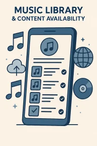 Music Library and Content Availability