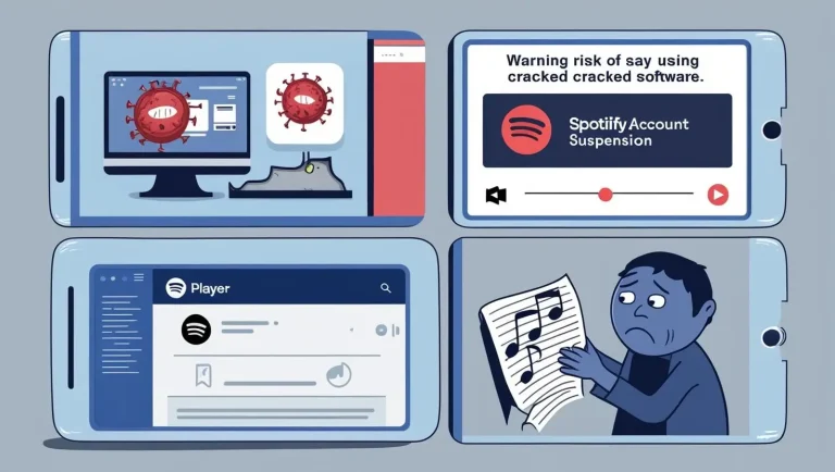 Risks of Using Spotify Crack