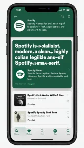  Spotify, choosing a modern