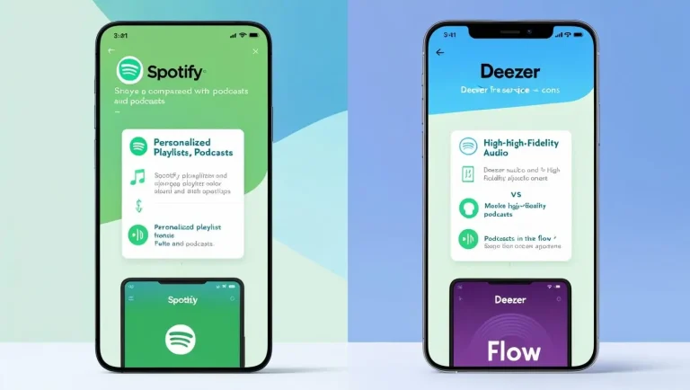 Choosing between Spotify and Deezer