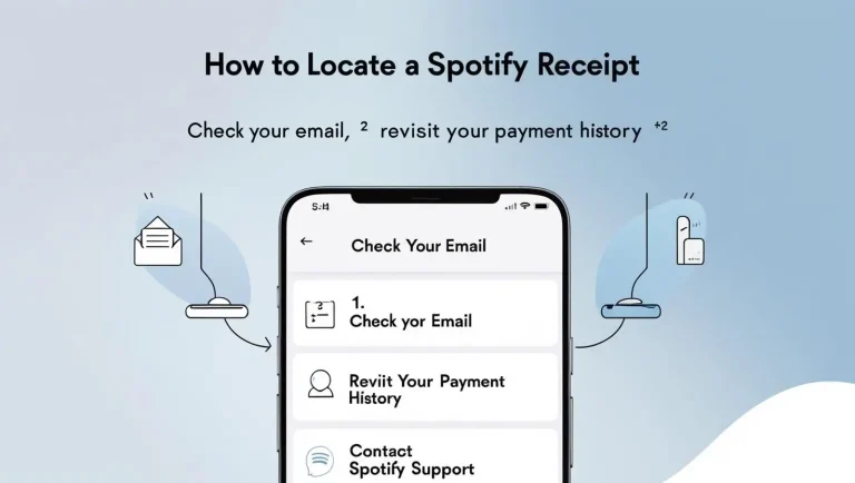 locate your receipt